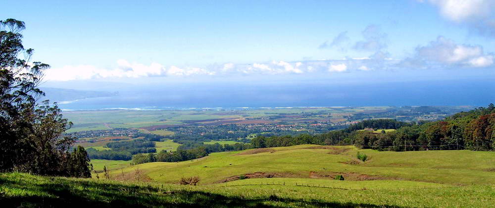 West Maui Mountains from Kula