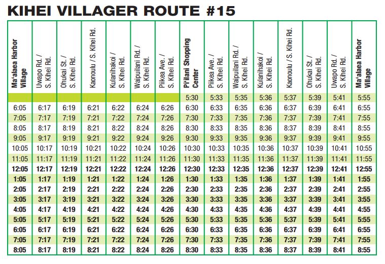 South Shore Bus Schedule