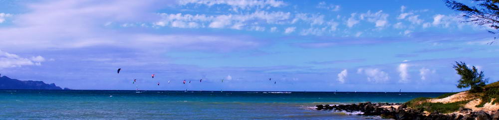 kite boarding maui